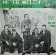 

7inch Record PETER WELCH & HIS JETS - Elle Est Partie / Mon Jour De Chanc 23627 Decca 1965 Belgium Rock Used