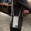 Clear Strap Case For iPhone 17 16 15 13 12 11 14 Pro Max Mini XR X XS Max Plus Air Crossbody Lanyard Cord Plastic Acrylic Cover