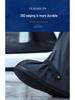 Waterproof Non-Slip High-Top Rain & Snow Shoe Covers for Outdoor Cycling - Unisex, Wear-Resistant, Sandproof, Thickened