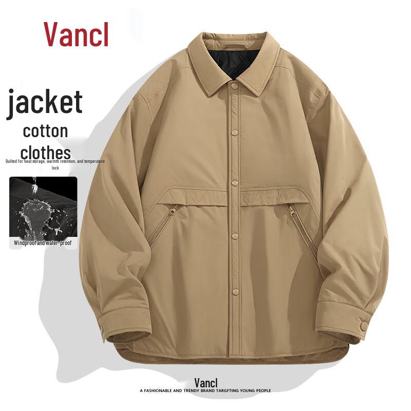 

Мужская зимняя куртка-рубашка с подкладкой VANCL с тройной защитой 3XL
