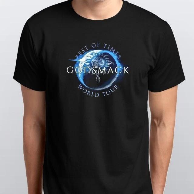 Men s and Women s T-shirts Godsmack American Vintage T-SHIRT S M L XL XXL 3 4 XL colours Black M