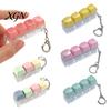 Sensory Fidget Gadget 3/4-Keys Keyboard Toy, Stress Relief Push Button Finger Students Focus Aid Clicker Keychain, Pocket Size Mechanical