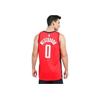 Nike NBA Swingman Houston Rockets Westbrook No. 0 Sleeveless Basketball Jersey Men Tops Red CW3666-657