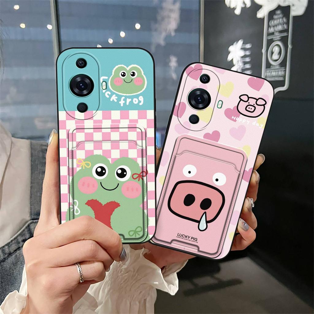 Waterproof Cartoon Phone Case For Huawei Nova11 Pro/Nova11 Ultra Silicone Anti-dust Fashion Design Durable Back Cover