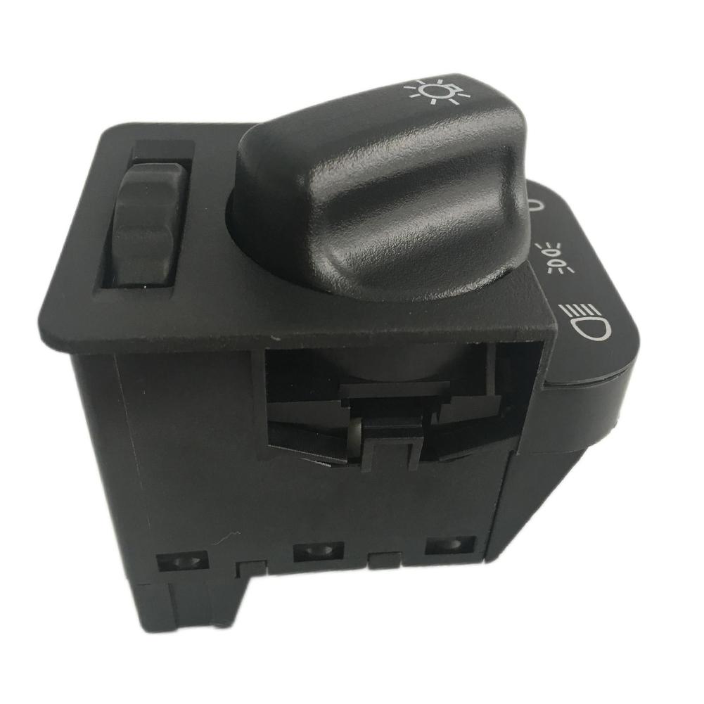 Car Headlamp Light Switch (with Light Dimmer Wheel) 1240126 90213283 For Opel 86-01 Car Headlight Switch Replacement