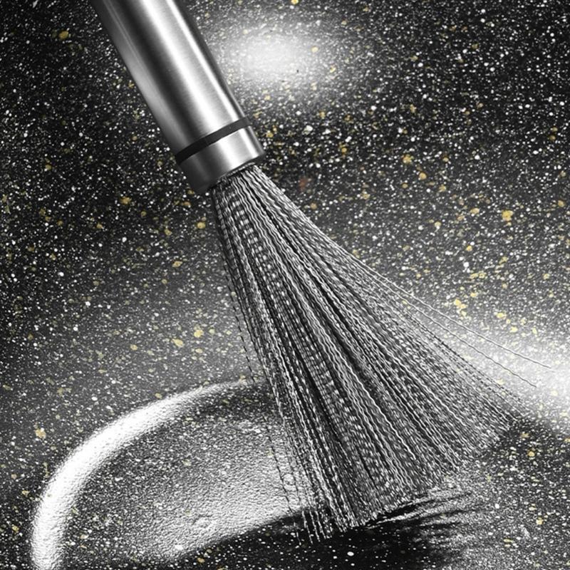 Heavy Duty 304 Stainless Steel Cleaning Brush For Thorough Cleaning Of Kitchen Utensils