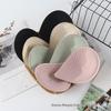Latex Cotton Soft Teardrop Bra Pad Inserts - Breathable, Replaceable, Massage Cup Bralette for Women