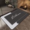 Diatom Mud Quick-Dry Anti-Slip Bathroom Mat - Water Absorbing, Dirt-Resistant, Durable Floor Mat for Toilet and Household Use