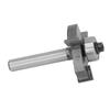 Freza canelură T 3 muchii coadă 1/4 inch adâncime tăiere 5/16 inch freză canelură șină T