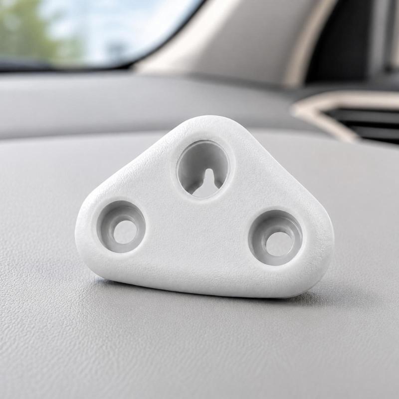 Overhead Trim Retainer Clip 92011SC031LO, Light Gray ABS Part with Secure Interior Placement In Daily Driving Use