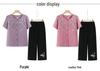 Mom's 2026 Summer Cotton Linen Suit: Chic Two-Piece Cardigan Set for Stylish Middle-Aged & Elderly Women