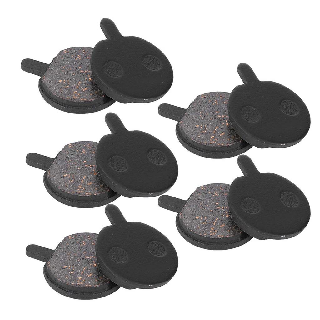 5 Pair L 02 Black Resin Durable Mute Mountain Bike Disc Brake Pad Bicycle Cycling Accessory