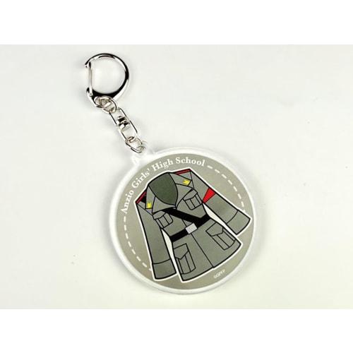 PLATZ Girls & Panzer Final Chapter P40 Heavy Tank Anzio High School Panzer Jacket Keychain Included 1/35 Scale Plastic Model GP-92 (Tank)