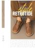 Men's 2025 Winter Retro Leather Casual Sports Shoes - Non-slip, Soft Sole, British Style Work Footwear