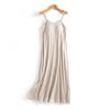 Women's Summer Dress Loose Beach Vacation Casual Deep V Neck Vest Dress Elegant Shirt Dress