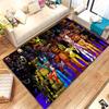 Alfombra Grande Antideslizante Suave para Sala de Estar, Dormitorio, Sala de Juegos, Alfombrilla para Sofá, Decoración del Hogar, Regalo para Juego de Terror F-FNAF Fazbear