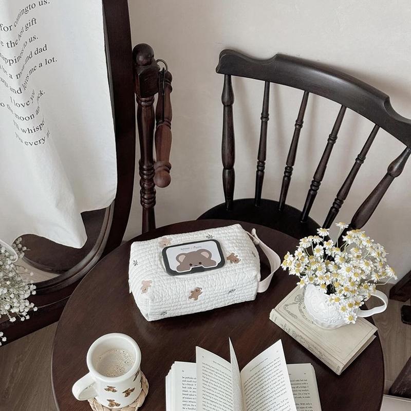 Pouch for Wipes Dispenser Box  Baby Wipe Pouch Water Tissue Holder  Baby Wet Wipes Case  Maengu Tissue Box