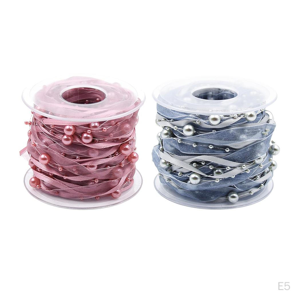 10 Bead Lace Ribbon For DIY Craft Wedding Decoration 20mm