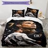 Ronaldo's Dedication: Cr7 Bedding Set, Breathable Duvet Cover with Pillowcases, Soft Bed Linen for Bedroom Home Decoration, Perfect Festival Birthday 