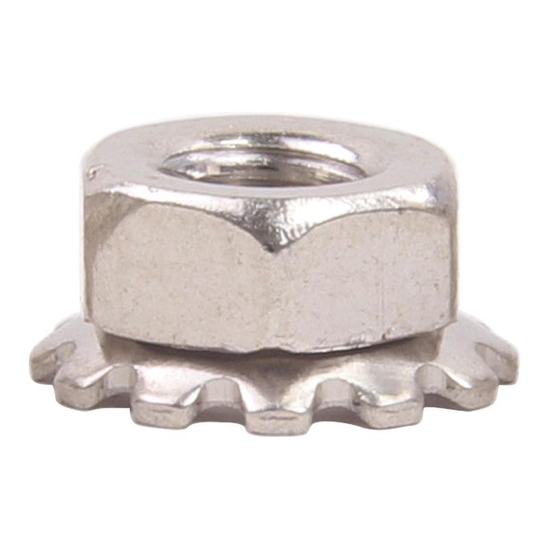 304 Stainless Steel American K-Type Multi-Tooth Nut 1/4 5/16