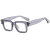 Retro Square Light Eyeglass Frame Women Men Transparent Unisex Glasses For Female Male