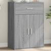 VidaXL Buffet Sonoma Grey 60x30x84 Cm Engineered Wood, Storage Cabinet, Entryway Furniture, Accent Furniture, Furniture of 840497