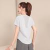 Women's High-End Short-Sleeve Sport T-Shirt & Fitness Set - Breathable, Quick-Drying Yoga and Running Wear