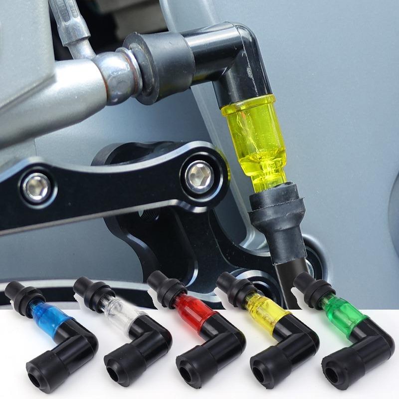 Motorcycle Spark Plug Cap Flashing Ignition Coil High Pressure Cover Universal Modification Accessories for Scooter Motorbike