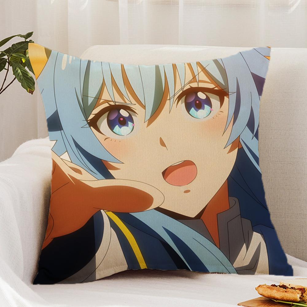 A W-Wild Last Boss A-Appeared! Anime Cushion Cover Premium Comfort Reversible Pillow Cover - Dual - Use Design for Home & Car