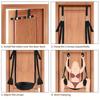 1 Stück Sex-Schaukel zum Aufhängen an der Tür für Erwachsene mit Lederkissen, Sex-Schaukel, verstellbare Bondage-Schaukel aus Nylon, tragbare Aufbewahrung, Sex-Möbel, Spielzeug für Paare