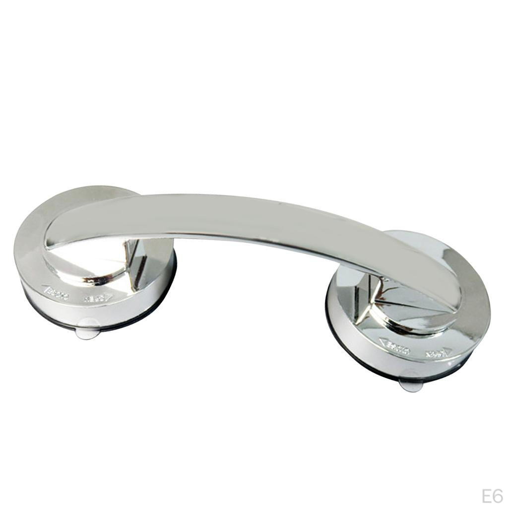 Bathroom Shower Bathtub Suction Cup Handle Grab Bar Handrail
