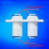 1/4" 3/8" Schlauch Umkehrosmose Schnellverbinder 2/4-Wege Gleich und Reduzierend Gerade Kupplung RO Wasser Aquarium Rohrfitting 10 Stück