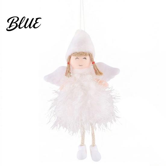 Christmas Party Accessories Cute Plush Angel Doll Ornament Small Fairy Festive Home Decor