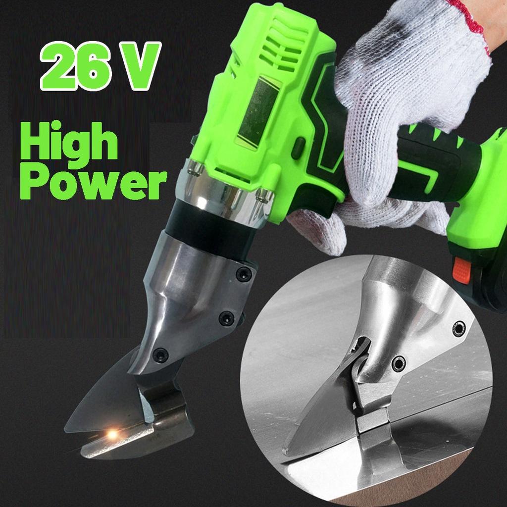 Instrument electric de tăiere 26V 990W Foarfecă electrică portabilă, reîncărcabilă, fără fir, tăietor pentru tablă de metal Foarfece Instrument electric