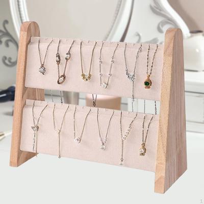 Suport de afișare pentru colier, brățări, lanțuri, depozitare, organizator de bijuterii pentru blat