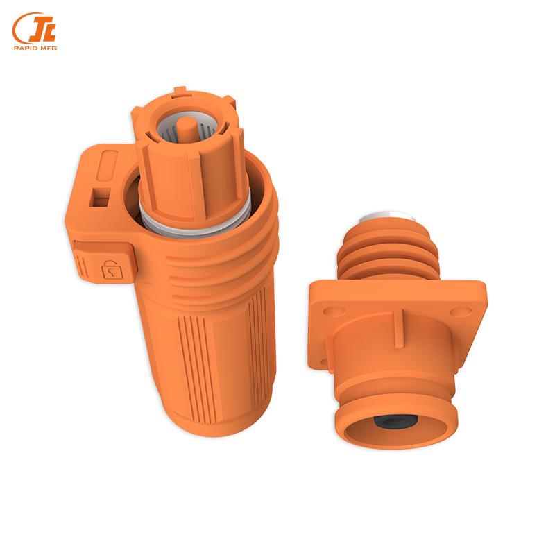 High-Current Energy Storage Connector for Industrial Photovoltaic Battery Cabinets (200-300A)