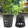 30PCS Black Plastic Aquarium Planting Baskets, Hydroponic Grass Cultivate Basket with Drainage Holes for Fish , Water Plants