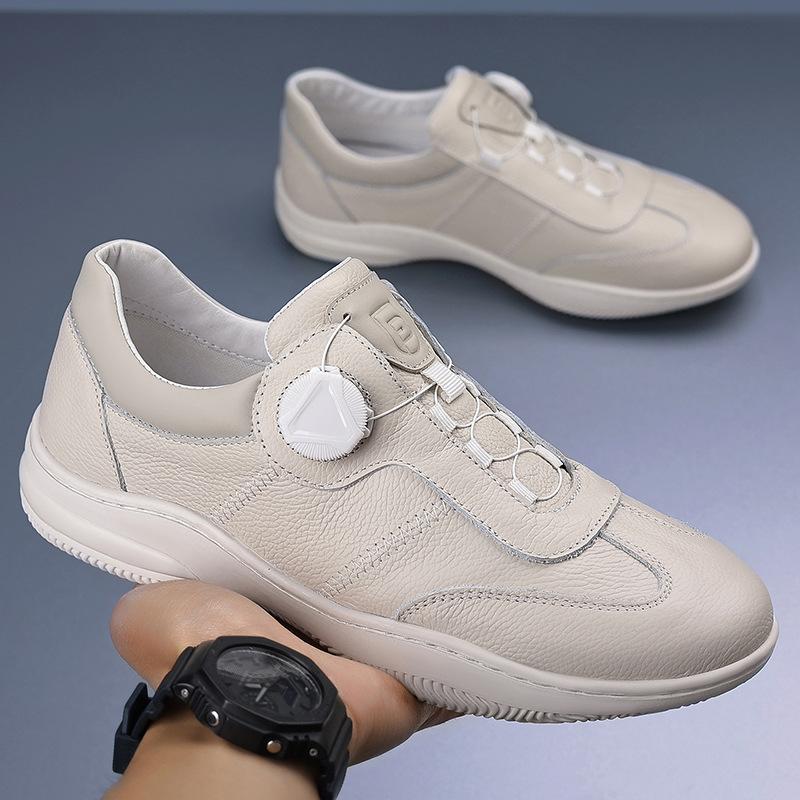 Autumn New Men's Casual Shoes Genuine Leather Men's Breathable Versatile Leather Shoes Men's Shoes