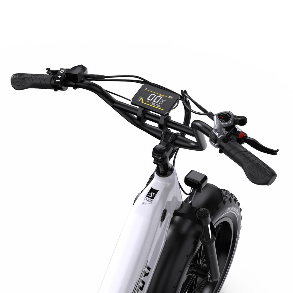 Elektrisches Fahrrad All Terrain Onesport 20" Fat Tire 48V 18AH Erwachsenen E-Bike 500W Motor Verbindung APP Shimano 7-Gang Doppelscheibenbremse OT08