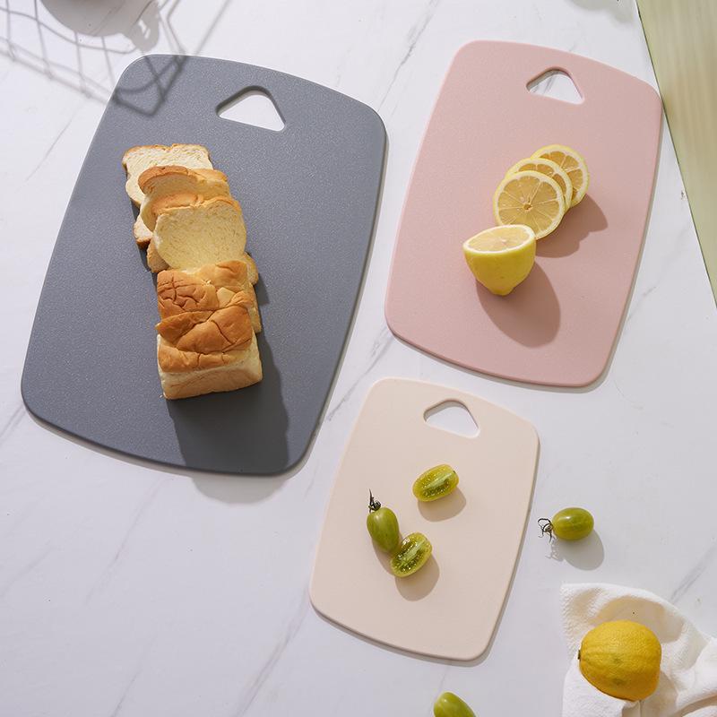 Nordic Double-Sided Cutting Board Set - 3-Piece for Fruits, Baby Food, Light Meals, and Baking