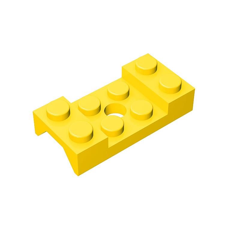Rainbow Pig MOC Particles 3788 60212 Vehicle Mudguard 2 x 4 with Arch Studded Building Blocks Parts DIY Assembles Bricks Kid Toy