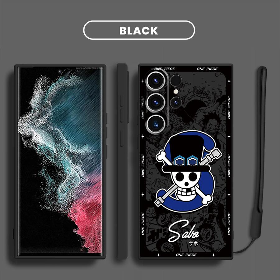 One Piece Logo Phone Cover Case for Samsung Galaxy S25 S25Edge S21 Plus S20 FE S24 Ultra Note 20 10 Ultra S23 S22