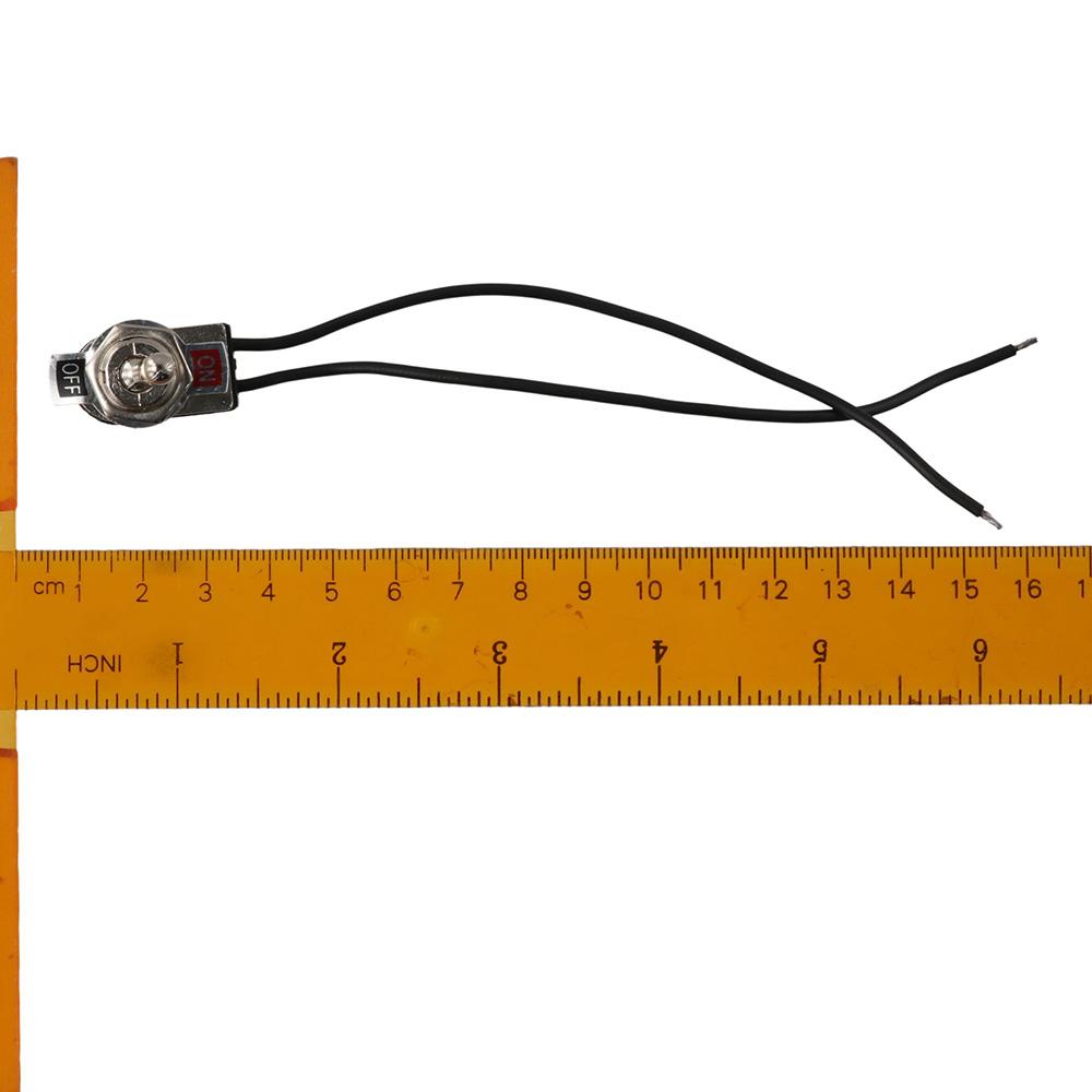 2 Pin Toggle Switch ON/Off Latching Toggle Rocker Switch Durable Boat