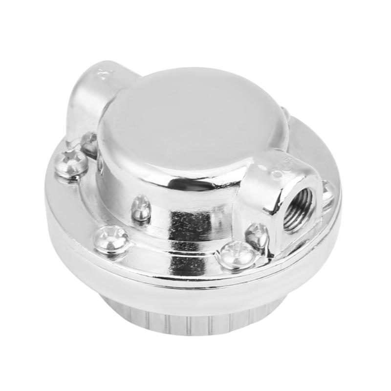 Adjustable 1-5Psi Fuel Pressure Regulator 8mm 10mm Hose Kit For Carburetor