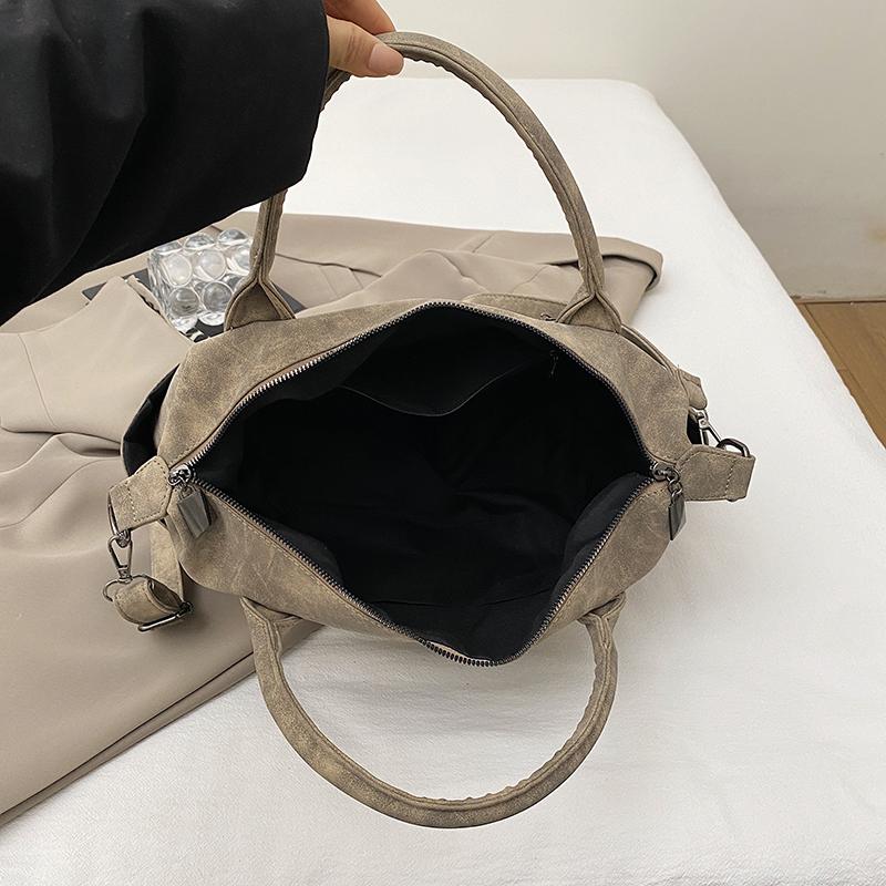 Large Capacity Shoulder Bag Women Crossbody Bag PU Tote Bag