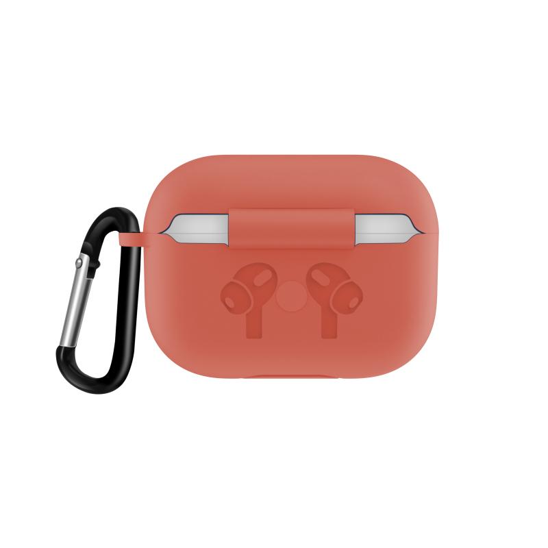 Bluetooth-compatible Earphone  Protective  Cover Solid Color Wireless Headset Shell For Airpods Pro