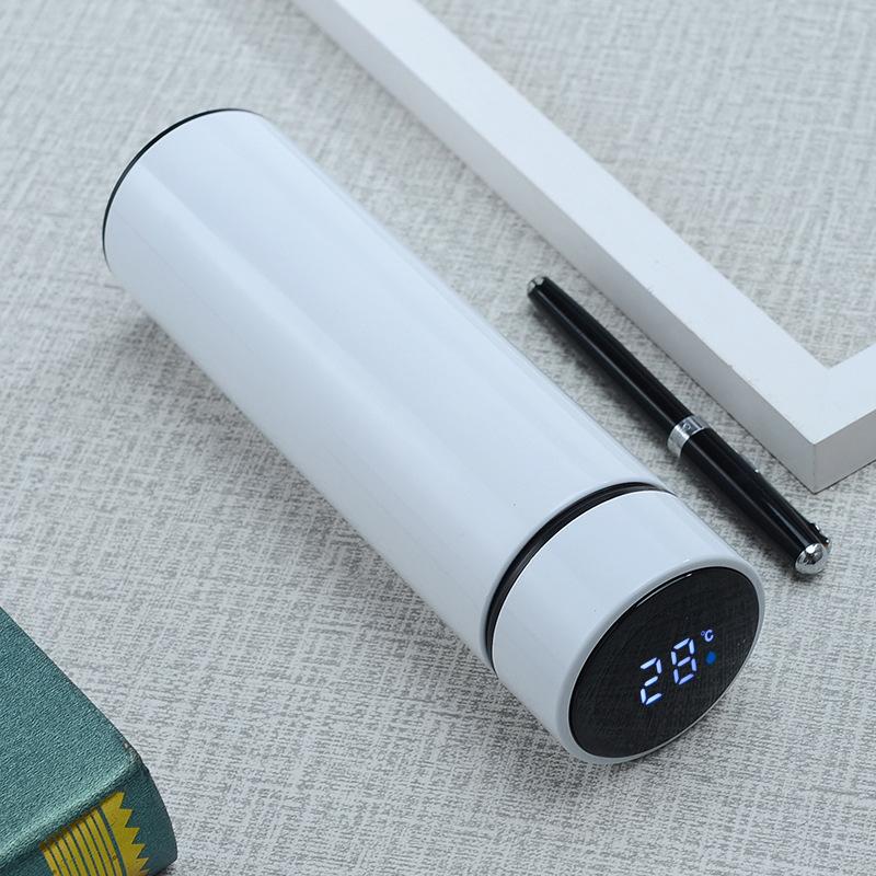 Vacuum Cup Intelligent Temperature Water Cup Wholesale 304 Stainless Steel Vacuum Straight Cup Business Gift Cup