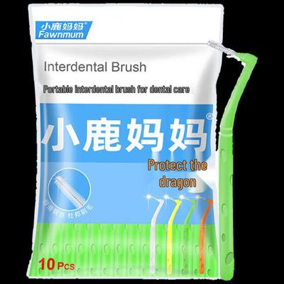 L-shaped Interdental Brushes