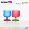 MU16 Série Candy Tasse en Verre Cœur Sucré Néon