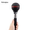 Black Red Leather Ball Silver Walking Cane Fashion Decorative Walking Stick Gentleman Elegant Cosplay Cane Crosier 92cm